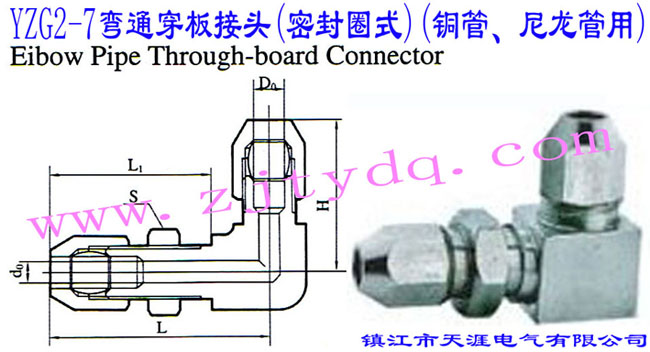 YZG2-7ͨ^(ܷȦʽ)(~)Elbow Pipe Through-board Connector